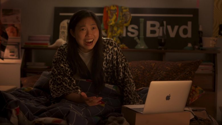Apple MacBook Laptop Computer Used by Awkwafina as Nora Lum in Awkwafina Is Nora from Queens Season 1 Episode 2 Atlantic City (2020