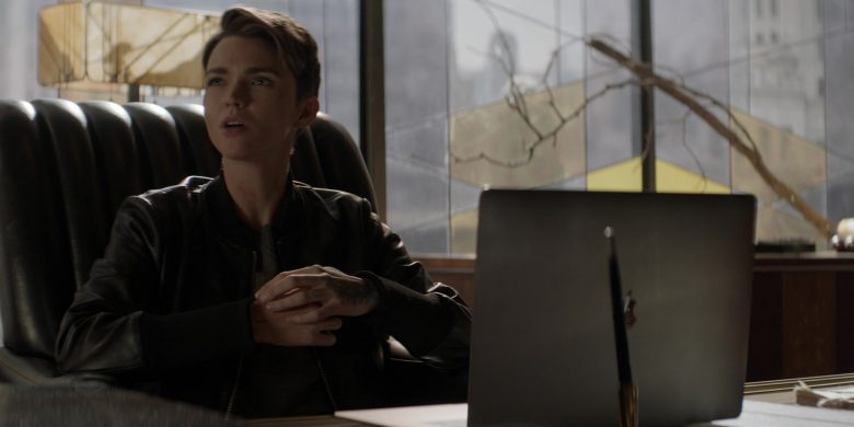 Apple MacBook Laptop Computer Used by Ruby Rose as Kate Kane in Batwoman Season 1 Episode 10 How Queer Everything Is Today (2)