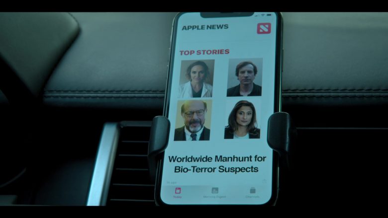 Apple News Application in Medical Police Season 1 Episode 8 Just the D (2020)