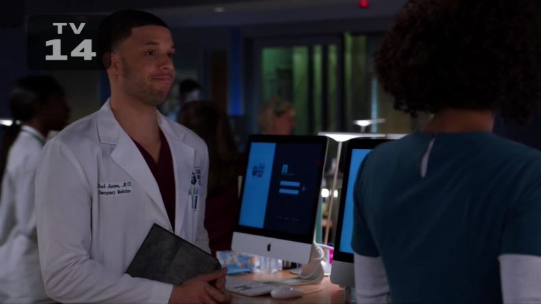 Apple iMac All-In-One Computers in Chicago Med Season 5 Episode 10 Guess It Doesn’t Matter Anymore (1)