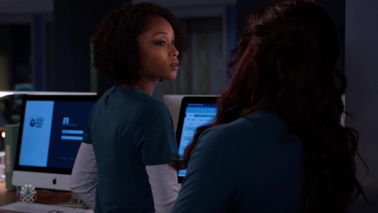 Apple iMac All-In-One Computers in Chicago Med Season 5 Episode 10 Guess It Doesn’t Matter Anymore (2)