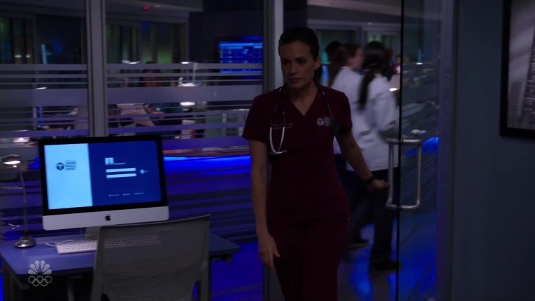 Apple iMac All-In-One Computers in Chicago Med Season 5 Episode 10 Guess It Doesn’t Matter Anymore (3)
