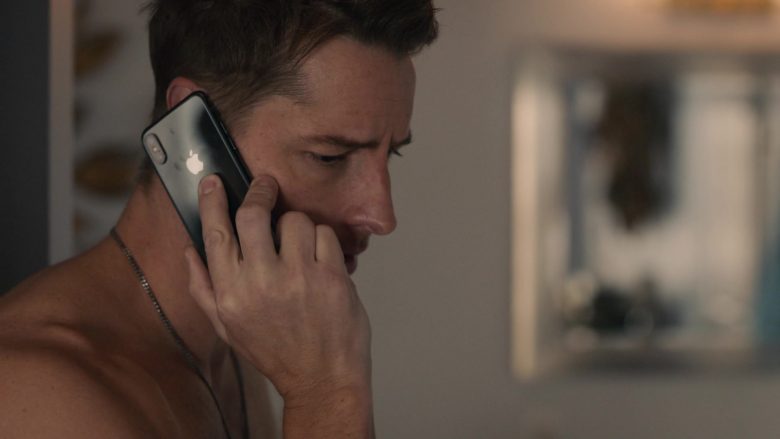 Apple iPhone Mobile Phone Used by Justin Hartley as Kevin Pearson in This Is Us Season 4 Episode 12 (2020)