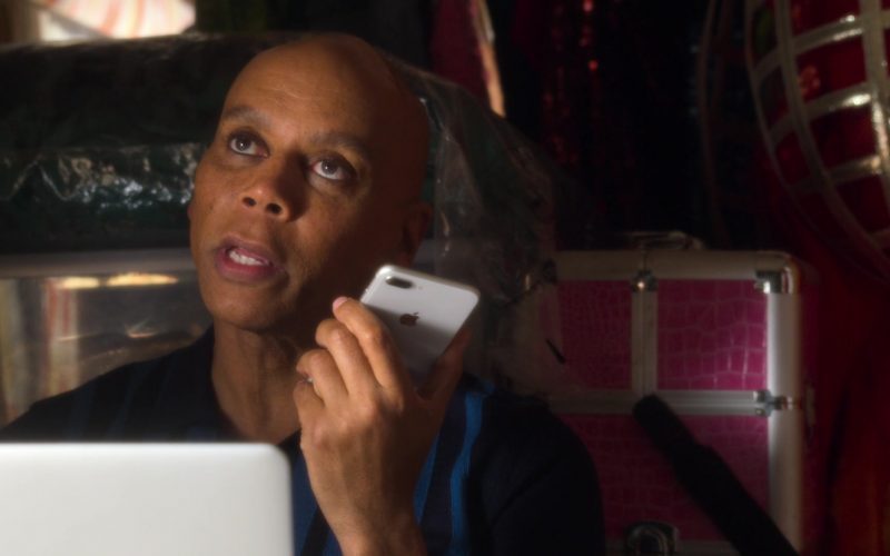 Apple iPhone Mobile Phone Used by RuPaul Andre Charles as Ruby Red in AJ and the Queen Season 1 Episode 6 Little Rock (1)