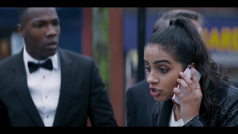Apple iPhone Smartphone Used by Mandip Gill as Yasmin Khan in Doctor Who Season 12 Episode 2 Spyfall, Part 2