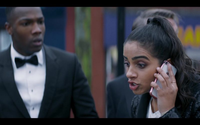 Apple iPhone Smartphone Used by Mandip Gill as Yasmin Khan in Doctor Who Season 12 Episode 2 Spyfall, Part 2