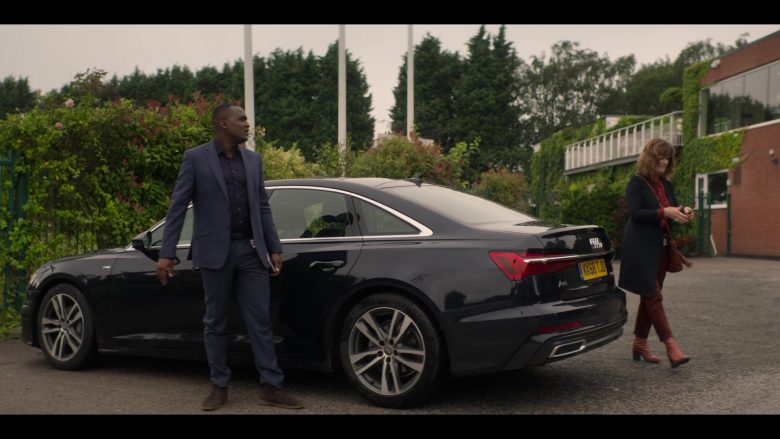 Audi A6 Black Car in The Stranger Episode 7 (2020)