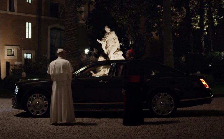 Bentley Mulsanne Car in The New Pope Season 1 Episode 4 (1)