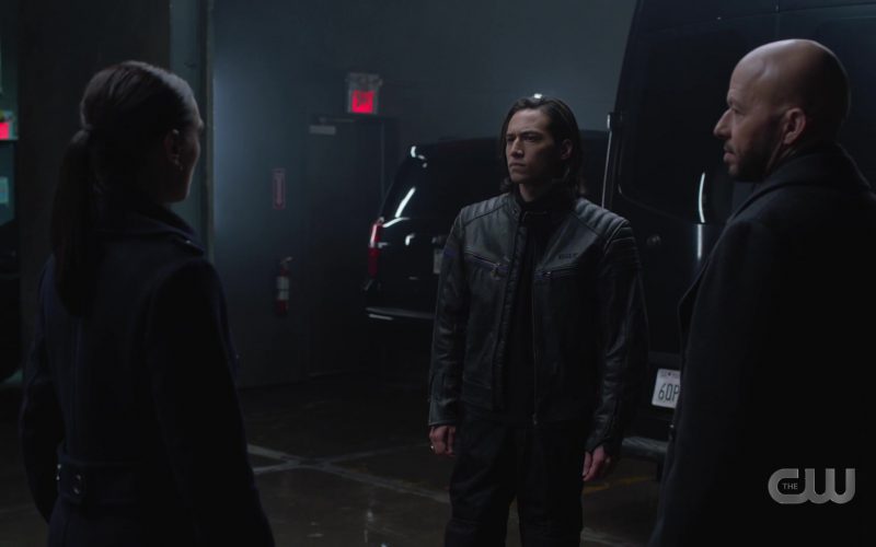 Bilt Leather Moto Jacket Worn by Jesse Rath as Querl ‘Brainy’ Dox Brainiac 5 in Supergirl Season 5 Episode 11 (3)