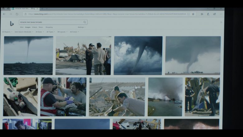 Bing WEB Search Engine in Messiah Season 1 Episode 3 The Finger of God (1)