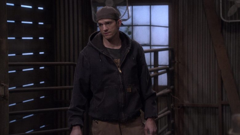 Carhartt Hooded Jacket Worn by Christopher Ashton Kutcher as Colt Reagan Bennett in The Ranch Season 4 Episode 19 (1)