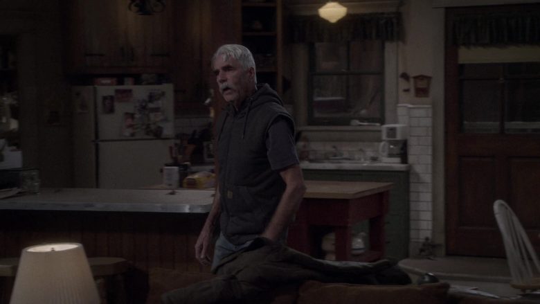 Carhartt Hoodie Vest Worn by Sam Elliott as Beau Roosevelt Bennett in The Ranch Season 4 Episode 12 (1)