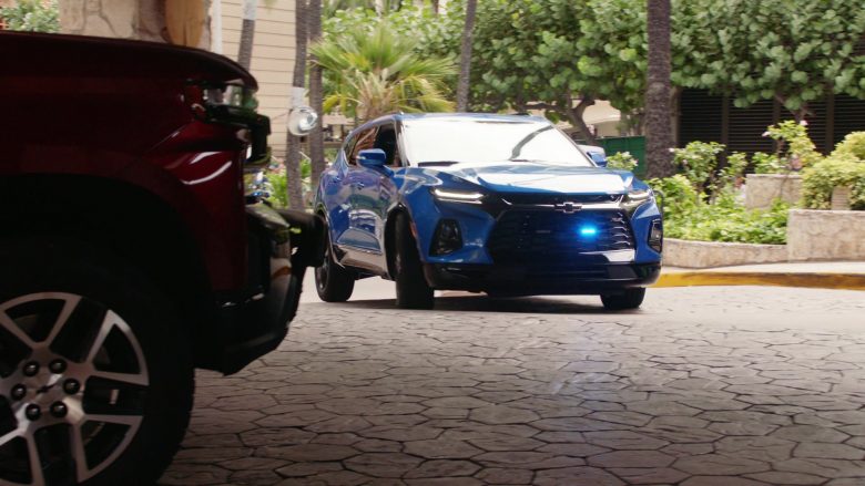 Chevrolet Blazer RS Blue Mid-Size SUV in Hawaii Five-0 Season 10 Episode 12