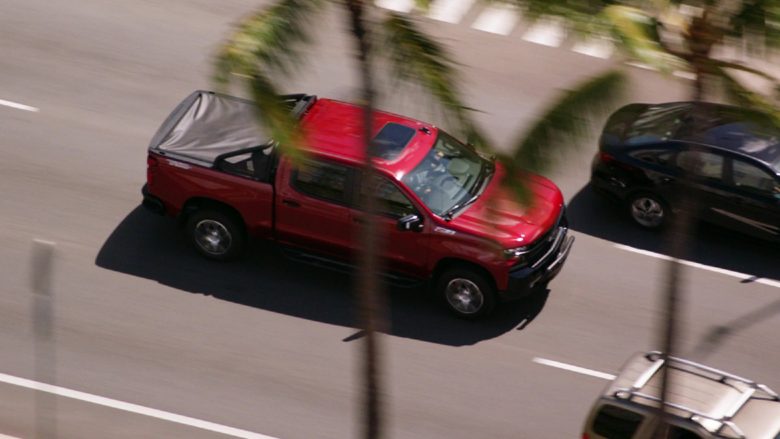 Chevrolet Silverado Silverado 1500 LT Z71 Red Pickup Truck in Hawaii Five-0 Season 10 Episode 12 (1)