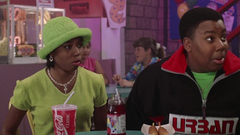 Coca-Cola Soda Enjoyed by Shar Jackson as Monique in Good Burger (1997)