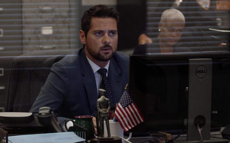 Dell Computer Monitor Used by J. R. Ramirez as Jared Vasquez in Manifest Season 2 Episode 1 Fasten Your Seatbelts