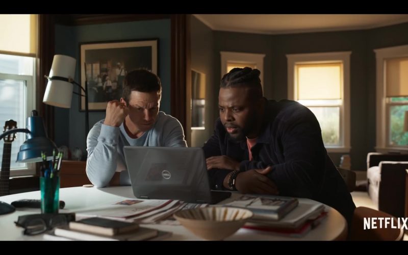 Dell Laptop Used by Mark Wahlberg and Winston Duke in Spenser Confidential (2020)