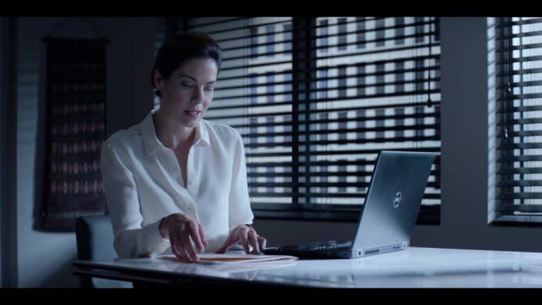 Dell Laptop Used by Michelle Monaghan as CIA case officer, Eva Geller in Messiah Season 1 Episode 1 He That Hath an Ear (1)