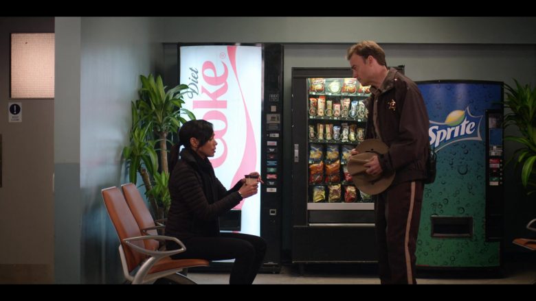 Diet Coke and Sprite Soda Vending Machines in October Faction Season 1 Episode 6 Open Your Eyes (2020)