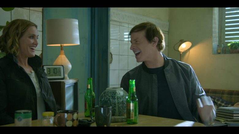 Dos Equis XX Beer Enjoyed by Rob Huebel and Erinn Hayes in Medical Police Season 1 Episode 6 The Lasagna as a Whole (2)