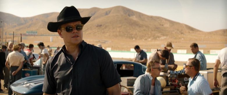 Entourage of 7 Beacon Sunglasses Worn by Matt Damon as Carroll Shelby in Ford v Ferrari Movie (1)