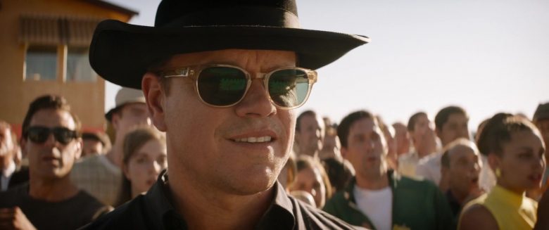 Entourage of 7 Beacon Sunglasses Worn by Matt Damon as Carroll Shelby in Ford v Ferrari Movie (4)