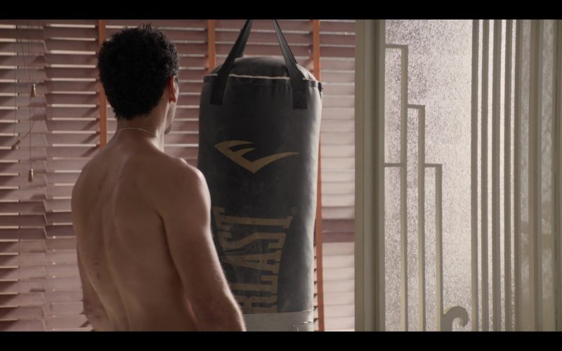 Everlast Punching Bag Used by Tomer Sisley as Aviram Dahan in Messiah Season 1 Episode 1 He That Hath an Ear