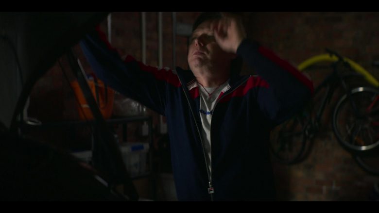Fila Jacket Worn by Shaun Dooley as Tripp in The Stranger Episode 8
