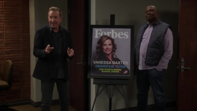 Forbes Magazine Cover in Last Man Standing Season 8 Episode 5 The Office (2020)
