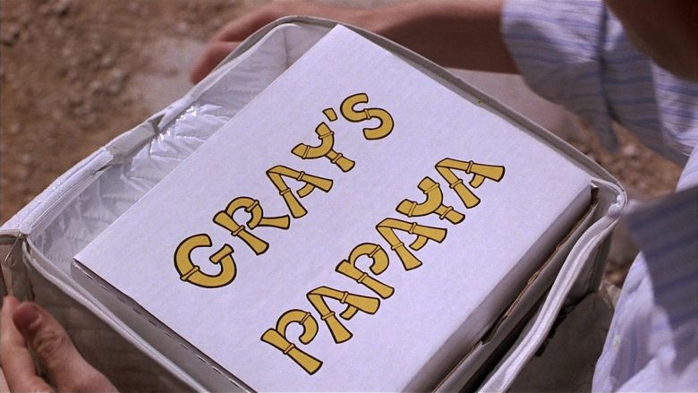 Gray's Papaya Hot Dogs Enjoyed by Matthew Perry & Salma Hayek in Fools Rush In (1)