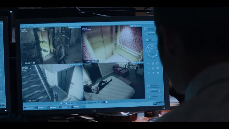 HP Monitor in Messiah Season 1 Episode 7 It Came to Pass as It Was Spoken (2020)