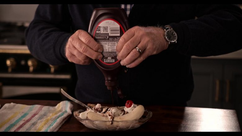 Hershey’s Chocolate Syrup Enjoyed by Martin Sheen as Robert in Grace and Frankie Season 6 Episode 3 The Trophy Wife (2020)