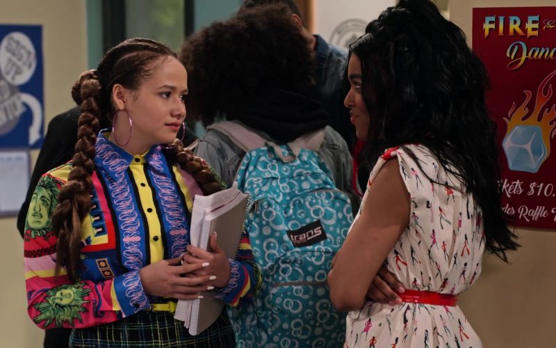 Jansport Trans Backpack in Family Reunion Season 1 Episode 15 Remember When Jade Was Down with the Swirl (2020)