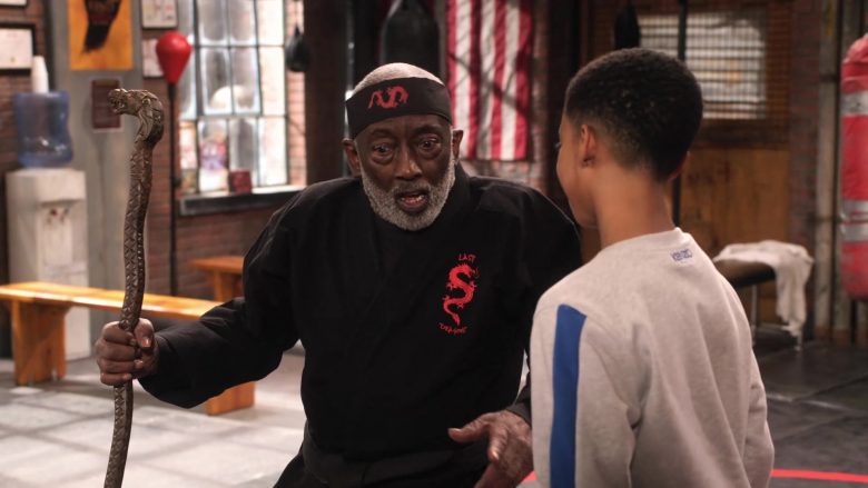 Kenzo Sweatshirt Worn by Isaiah Russell-Bailey as Shaka McKellan in Family Reunion Season 1 Episode 16 (3)