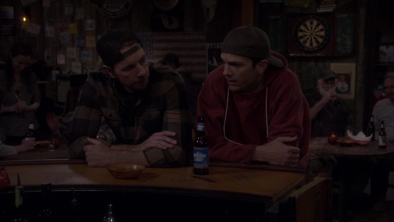 Keystone Light Beer Enjoyed by Ashton Kutcher as Colt Reagan Bennett in The Ranch Season 4 Episode 18 (2020)