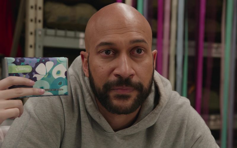Kleenex Wipes Used by Keegan-Michael Key in Playing with Fire (2019)