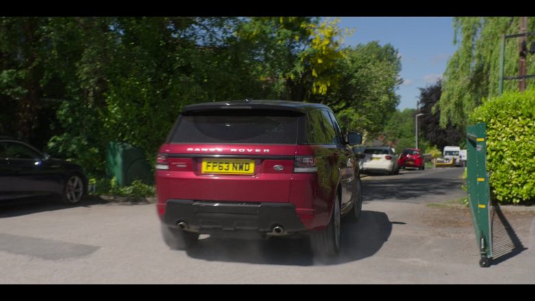 Land Rover Range Rover Red Car in The Stranger Episode 5 (1)