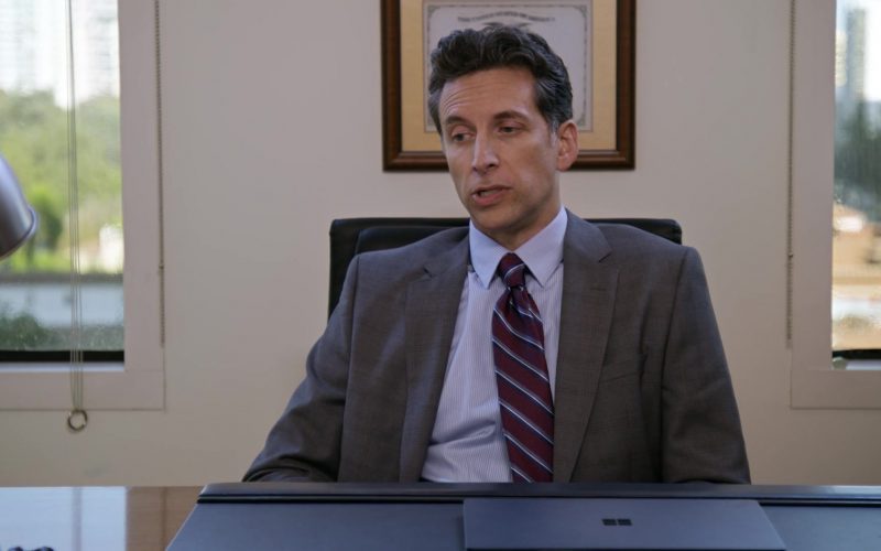 Microsoft Surface Laptop Computer in Curb Your Enthusiasm Season 10 Episode 2 (1)