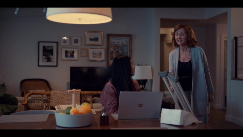 Microsoft Surface Laptop Used by Amanda Zhou as Jenn in Spinning Out Season 1 Episode 9 (2)