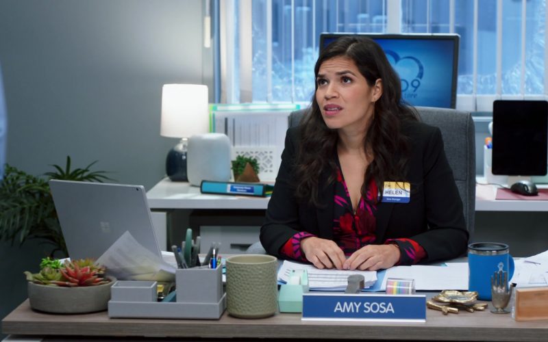 Microsoft Surface Laptop Used by America Georgine Ferrera as Amelia ‘Amy' Sosa in Superstore Season 5 Episode 13