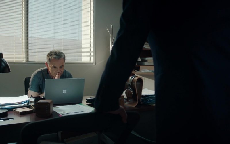 Microsoft Surface Laptop Used by Bruce Greenwood as CEO Randolph Bell in The Resident Season 3 Episode 11 Free Fall (2)