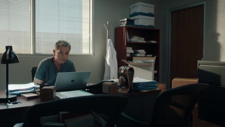 Microsoft Surface Laptop Used by Bruce Greenwood as CEO Randolph Bell in The Resident Season 3 Episode 11 Free Fall (3)