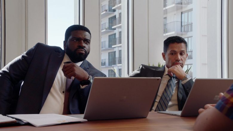 Microsoft Surface Laptops Used by Stephen Hill & Jay Hernandez in Magnum P.I. Season 2 Episode 13 Mondays Are for Murder (3)