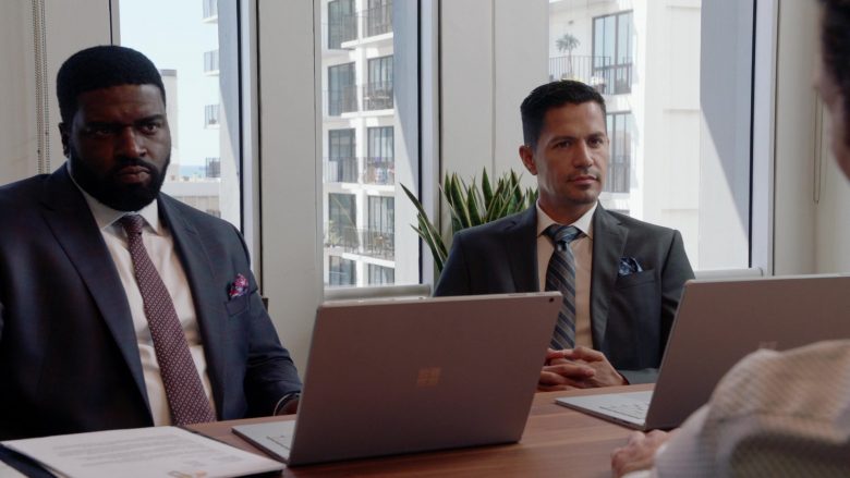 Microsoft Surface Laptops Used by Stephen Hill & Jay Hernandez in Magnum P.I. Season 2 Episode 13 Mondays Are for Murder (4)