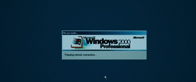 Microsoft Windows 2000 Professional OS in Dark Waters (2019)