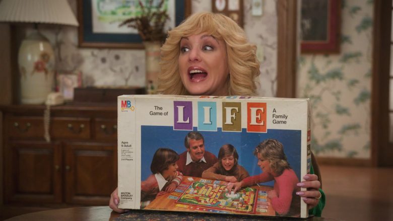 Milton Bradley The Game of Life Board Game Held by Wendi McLendon-Covey as Beverly in The Goldbergs (1)