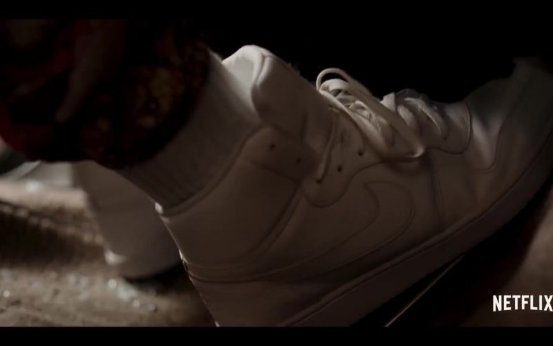 Nike All-White Sneaker Shoes Worn by Winston Duke in Spenser Confidential (2020)