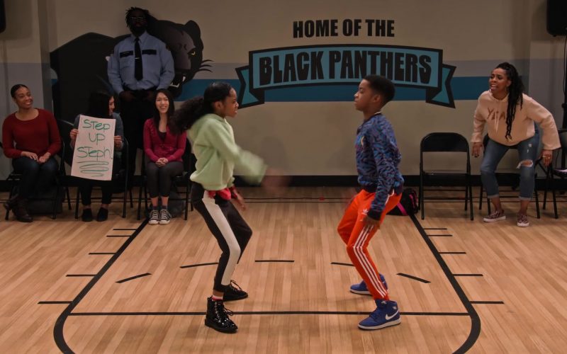 Nike Blue Shoes Worn by Isaiah Russell-Bailey as Shaka McKellan in Family Reunion Season 1 Episode 12 Remember the Dance Battle (1)