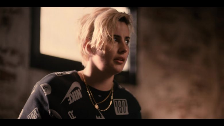 Nike Women’s Sweatshirt Worn by Jacqueline Toboni as Sarah Finley in The L Word Generation Q Season 1 Episode 5 Labels (3)
