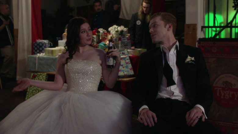 Old Style Beer Enjoyed by Emma Kenney as Debbie Gallagher in Shameless Season 10 Episode 12 (1)